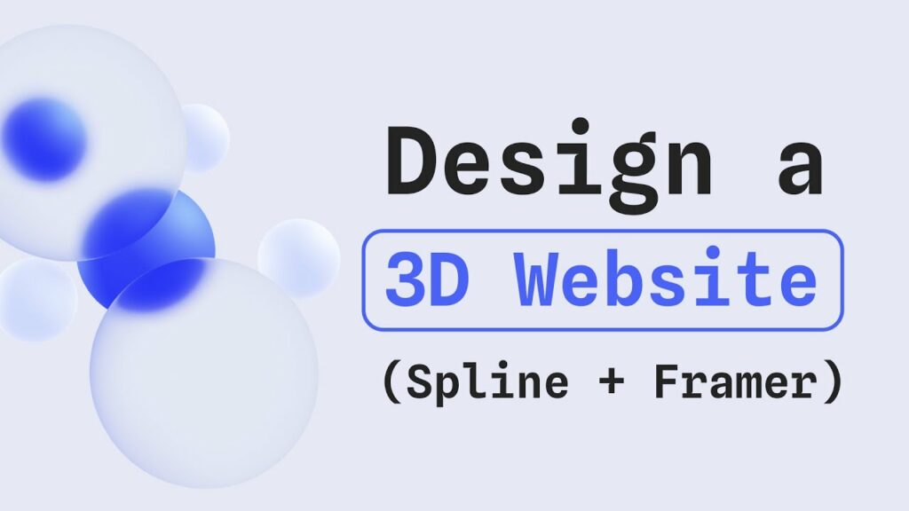 ทำเว็บ 3 มิติ ด้วย Spline.design