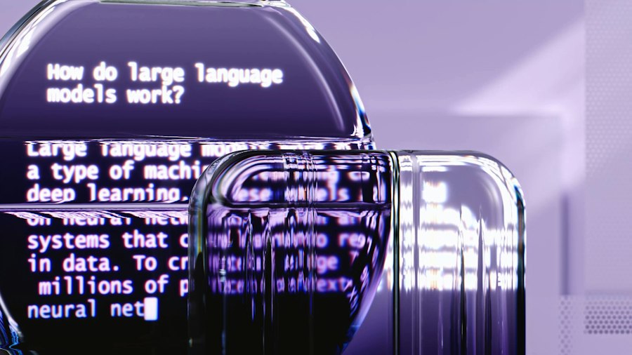 AI transparency visualization