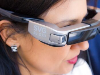 Photo Artificial Intelligence Glasses